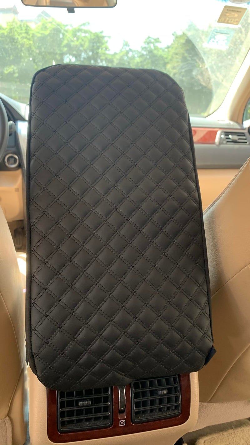 it's us Center Console Armrest Lid Cover for Nissan Maxima 2016â€“2023 â€“ Synthetic Leather Slip-On Protector, Scratch Resistant, Tool-Free Installation - Image 5